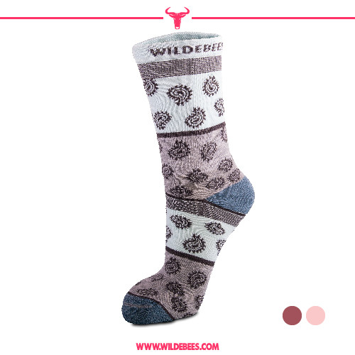 Paisley Bush Sock | Ladies