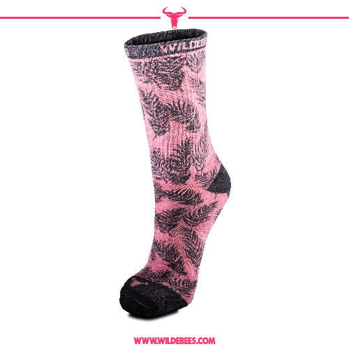 Palm Leaf Bush Socks | Ladies