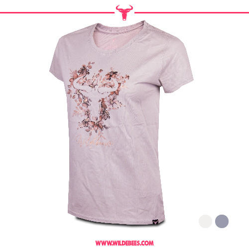 Short Sleeve Punch Out Posey T-Shirt | Ladies