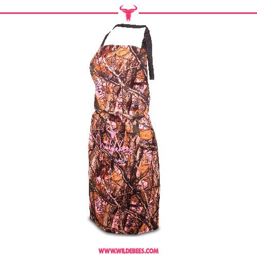 Braai Apron Sekelbos Pink Camo | Ladies Accessories