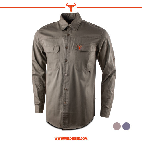 Long Sleeve Vented Shirt | Mens