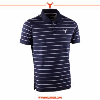 Yarn Dye Striped Golfer Shirt | Mens