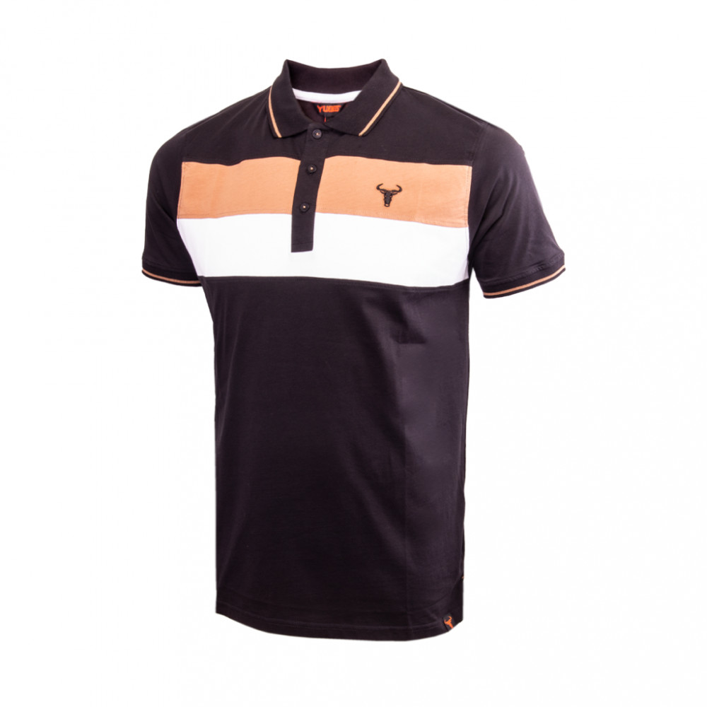 Colour Block Golfer Shirt | Men