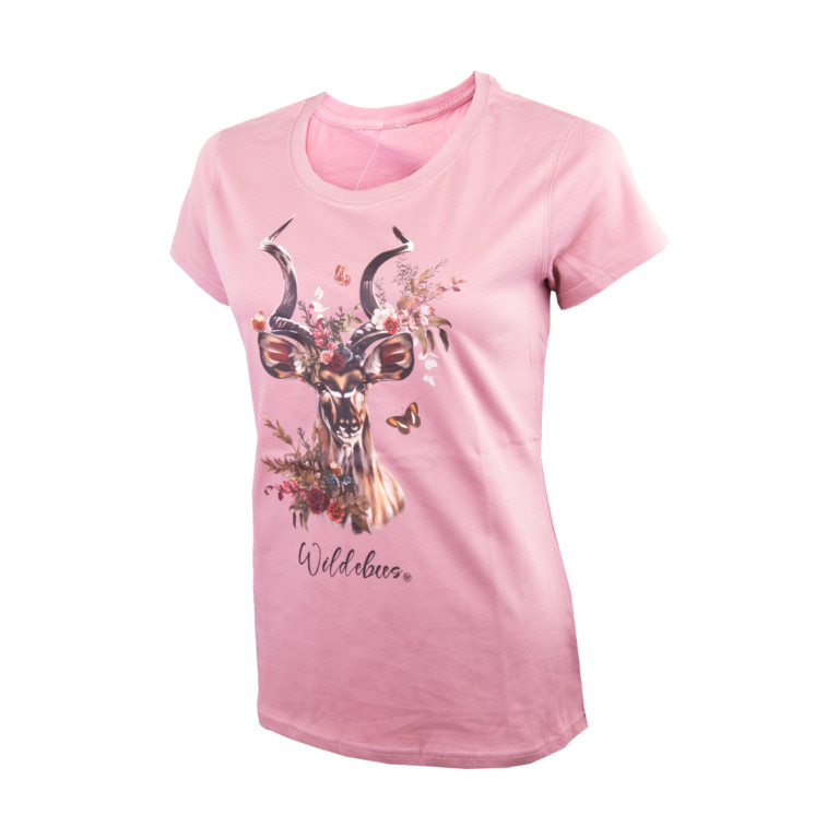 Short Sleeve Enchanted Kudu T-Shirt  | Ladies