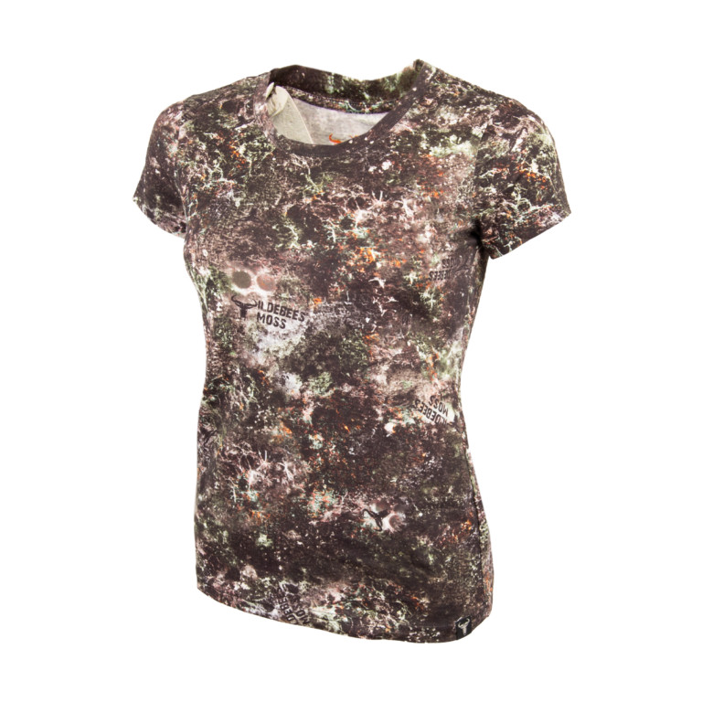 Short Sleeve Moss Camo T-Shirt  | Ladies