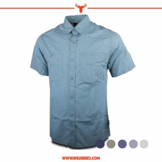 Short Sleeve Poplin Shirt | Mens