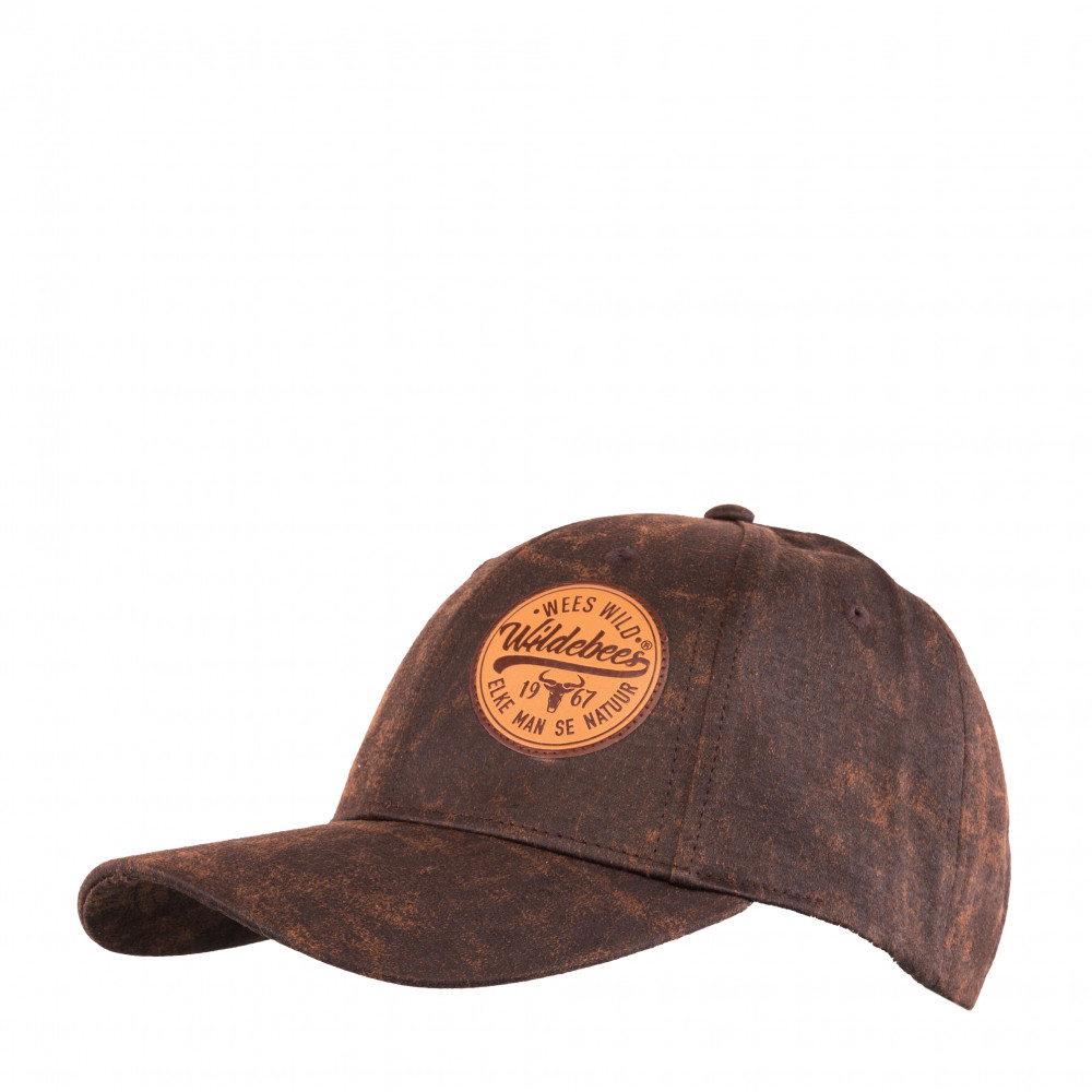 Side Badge Oilskin Cap | Men