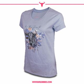 Short Sleeve Wildebees Sketch T-Shirt | Ladies