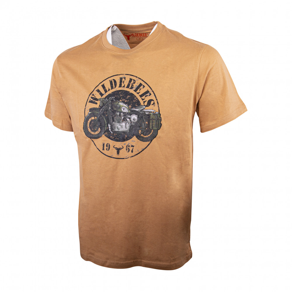 Twin Pack T-Shirt | Retro Bike / License | Mens